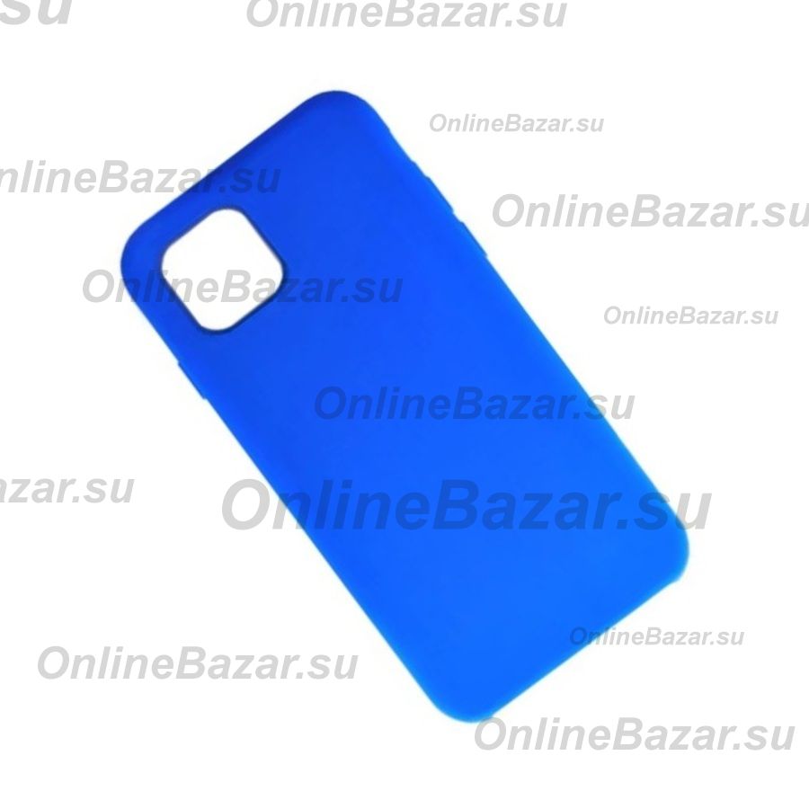 Чехол для Apple iPhone 11 PromiseMobile силиконовый Soft Touch <синий> ― OnlineBazar.su