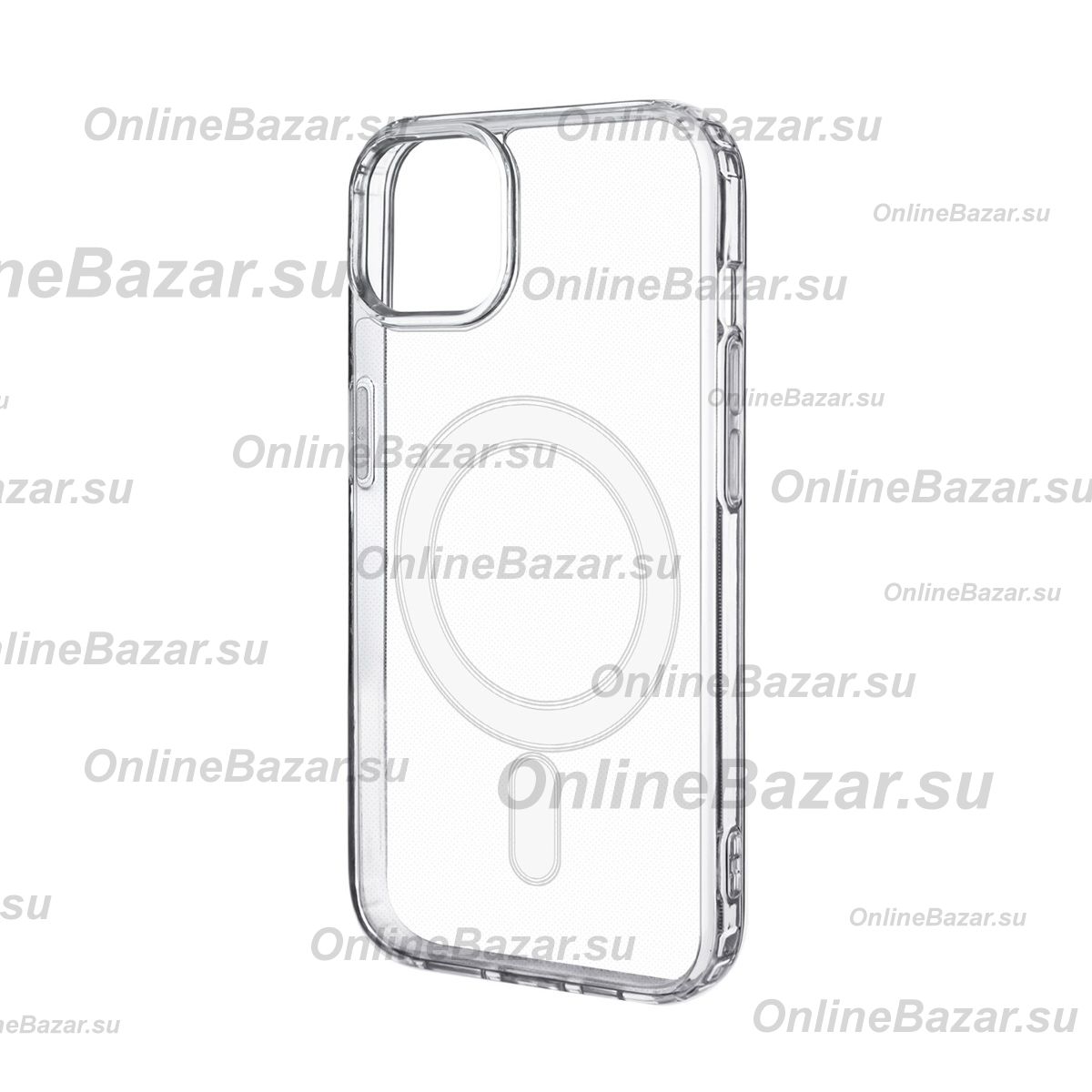 Чехол для Apple iPhone 12 mini PromiseMobile силиконовый MagSafe <прозрачный> ― OnlineBazar.su