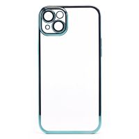 Чехол для Apple iPhone 14 Plus пластиковый с закрытой камерой <зеленый> ― OnlineBazar.su