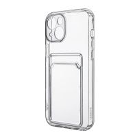 Чехол для Apple iPhone 14 Plus PromiseMobile силиконовый с картхолдером <прозрачный> ― OnlineBazar.su
