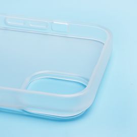 Чехол для Apple iPhone 14 Plus Waston пластиковый <прозрачно-серебристый>