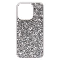 Чехол для Apple iPhone 14 Pro пластиковый Posh Shine <серебристый> ― OnlineBazar.su