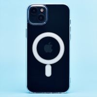Чехол для Apple iPhone 15 Plus силиконовый MagSafe №2 <прозрачный> ― OnlineBazar.su