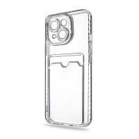 Чехол для Apple iPhone 15 Plus PromiseMobile силиконовый с картхолдером <прозрачный> ― OnlineBazar.su