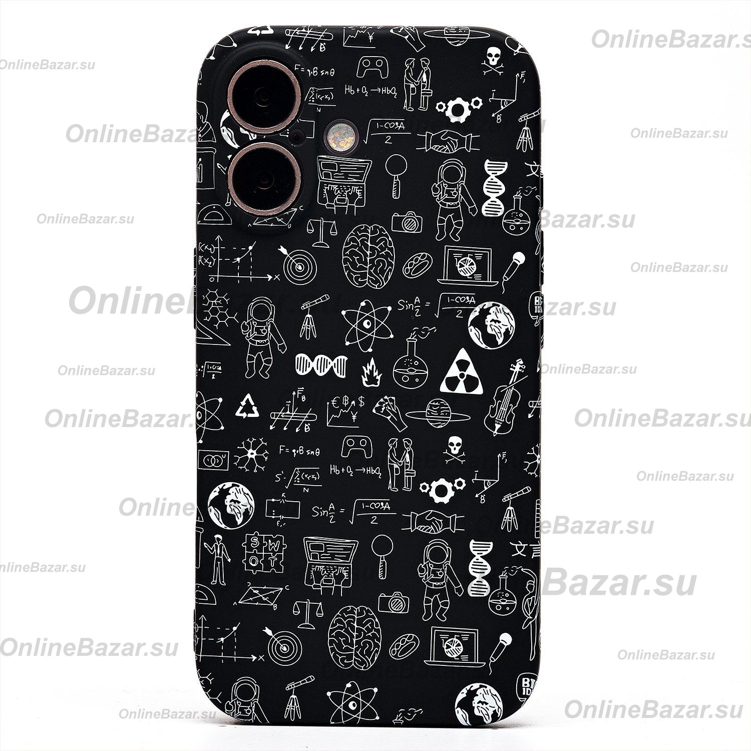 Чехол для Apple iPhone 16 Luxo силиконовый (рис. 141) ― OnlineBazar.su