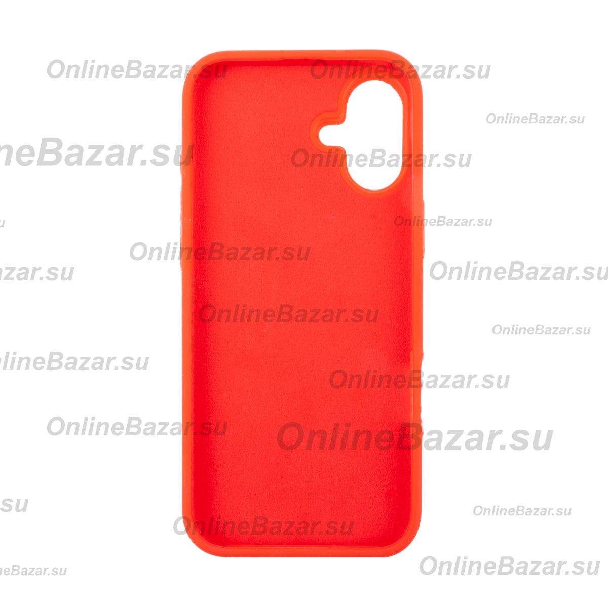 Чехол для Apple iPhone 16 Plus PromiseMobile силиконовый Soft Touch <красный> ― OnlineBazar.su