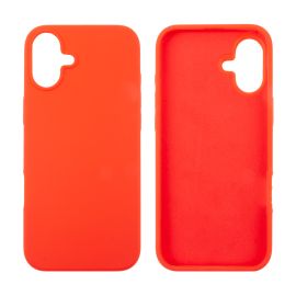 Чехол для Apple iPhone 16 Plus PromiseMobile силиконовый Soft Touch <красный>