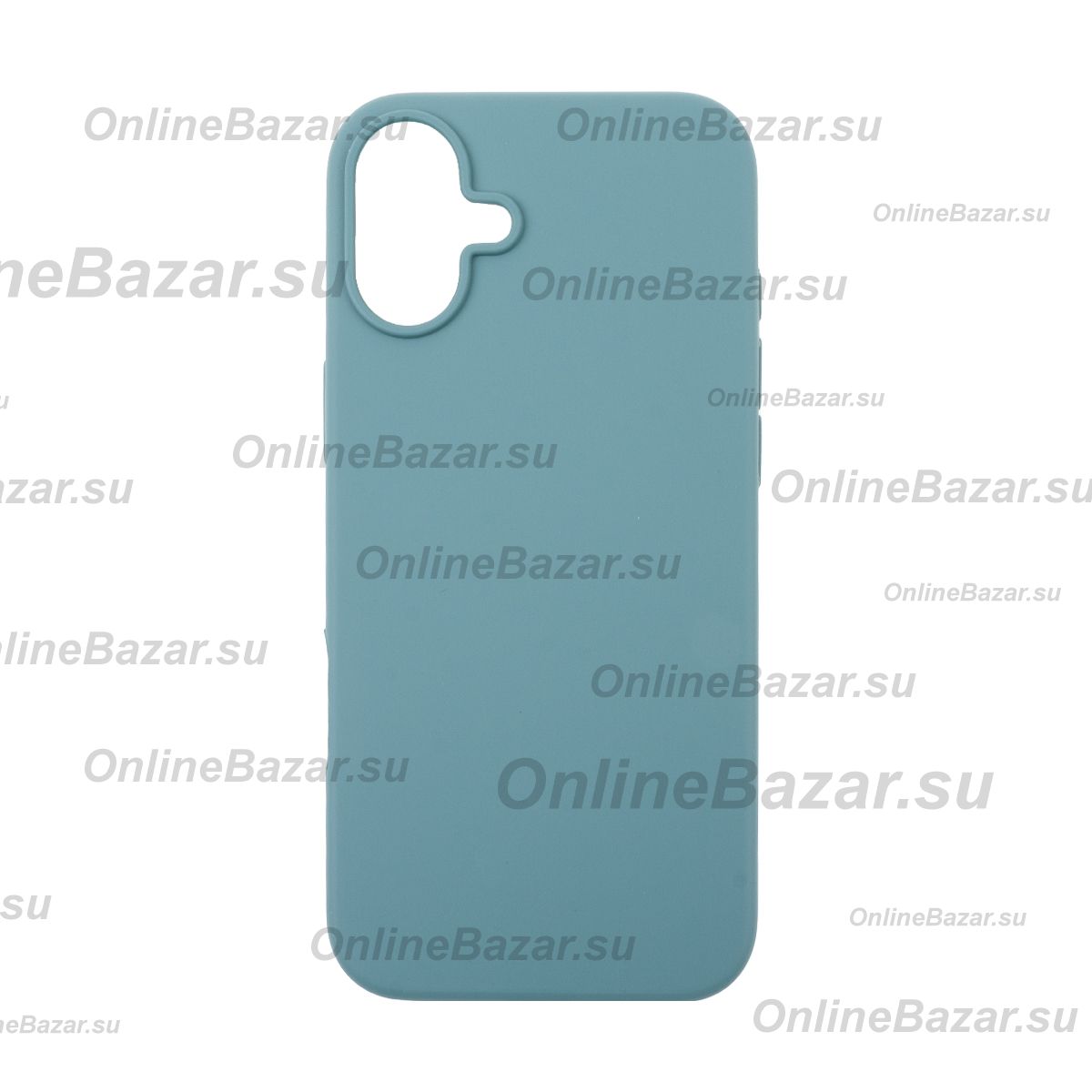 Чехол для Apple iPhone 16 Plus PromiseMobile силиконовый Soft Touch <морская волна> ― OnlineBazar.su