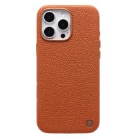 Чехол для Apple iPhone 16 Pro Max натуральная кожа зернистая MagSafe <коричневый> ― OnlineBazar.su