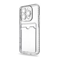 Чехол для Apple iPhone 16 Pro Max PromiseMobile силиконовый с картхолдером <прозрачный> ― OnlineBazar.su