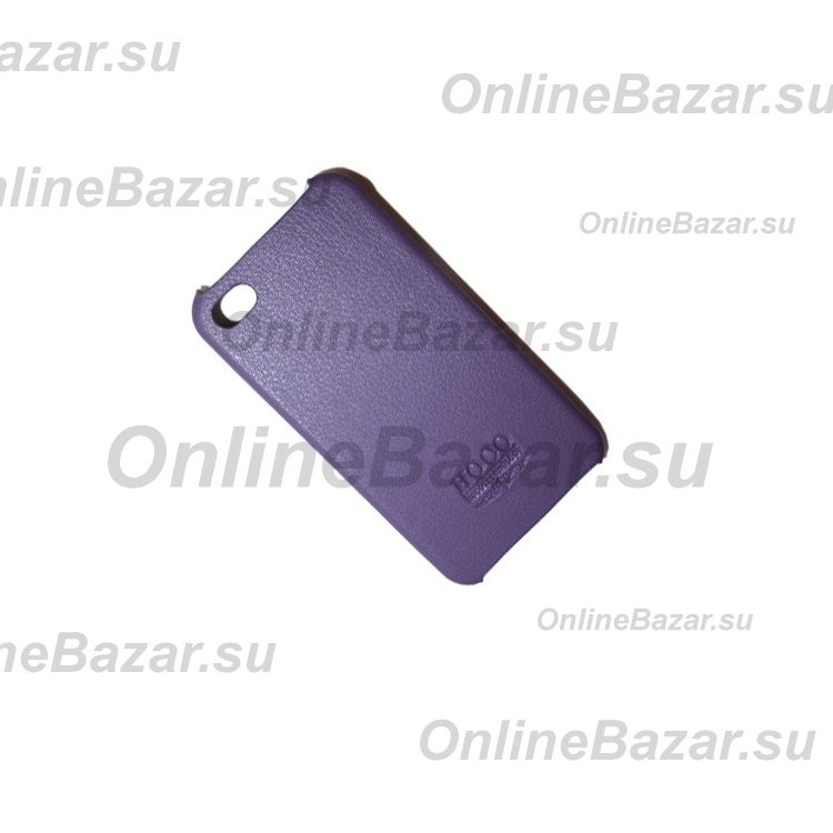 Чехол для Apple iPhone 4s задняя крышка натуральная кожа Hoco Slide Case <фиолетовый> ― OnlineBazar.su