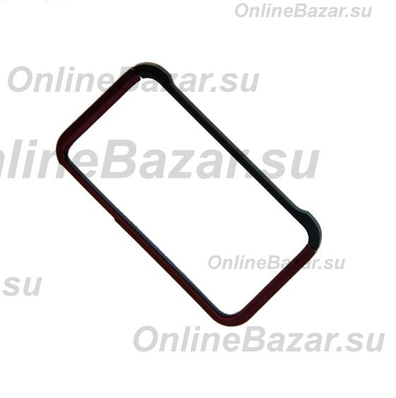 Чехол для Apple iPhone 4s бампер Element Case Ultra Thin <черно-фиолетовый> ― OnlineBazar.su