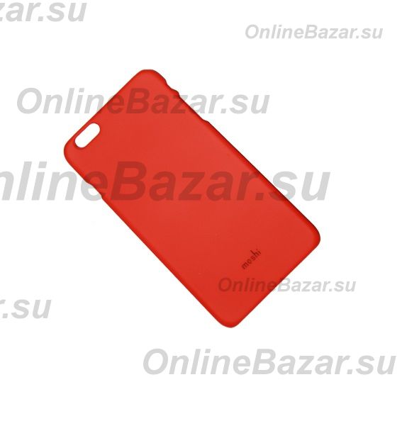 Чехол для Apple iPhone 6 Plus задняя крышка пластик прорезиненный Moshi <оранжевый> ― OnlineBazar.su