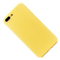 Чехол для Apple iPhone 7 Plus силиконовый Soft Touch 4 <желтый> ― OnlineBazar.su