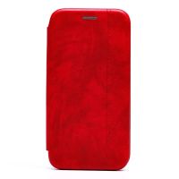 Чехол для Huawei Y5 Prime 2018 флип боковой кожзам №3 <красный> ― OnlineBazar.su