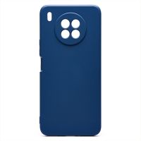 Чехол для Honor 50 Lite (NTN-LX1) силиконовый Soft Touch 4 <темно-синий> ― OnlineBazar.su