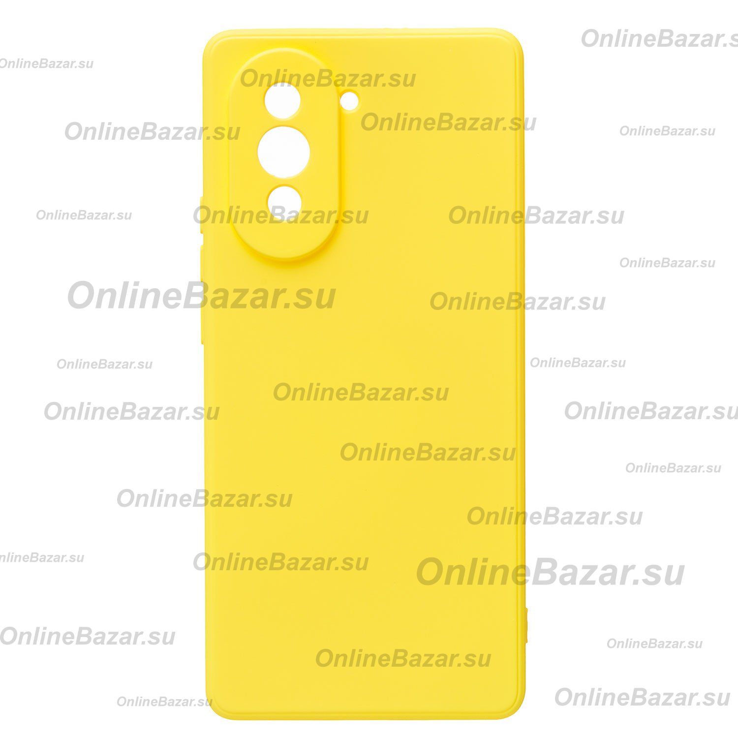 Чехол для Huawei Nova 10 силиконовый Soft Touch 4 <желтый> ― OnlineBazar.su
