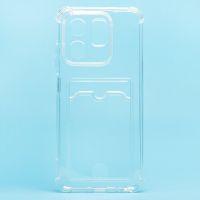 Чехол для Infinix Hot 50i (X6531B) силиконовый с картхолдером №2 <прозрачный> ― OnlineBazar.su