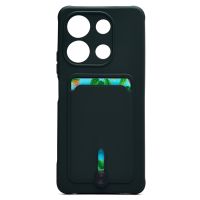 Чехол для Infinix Note 30 (X6833B) силиконовый с картхолдером №4 <зеленый> ― OnlineBazar.su