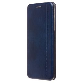 Чехол для Infinix Zero 30 (X6731B) флип боковой кожзам №3 <синий>