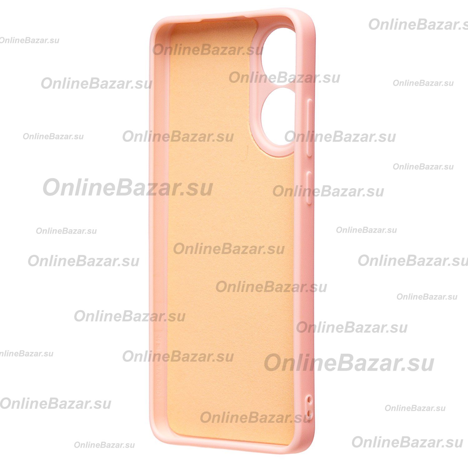 Чехол для Oppo A78 силиконовый матовый №8 <розовый> ― OnlineBazar.su