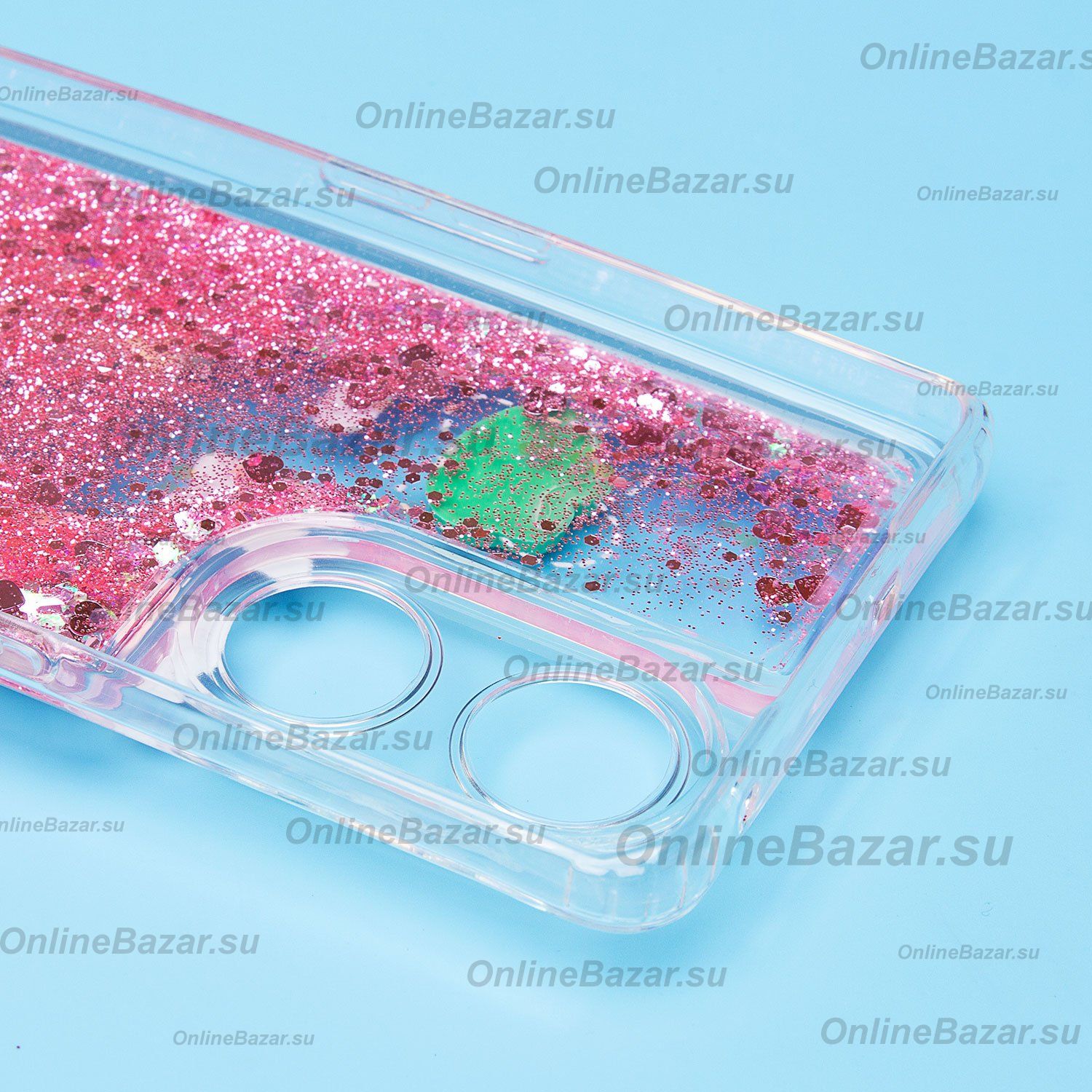 Чехол для Oppo Reno 8T 5G силиконовый 3D игрушки <розовый> ― OnlineBazar.su