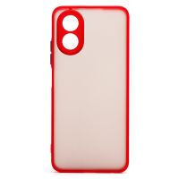 Чехол для Oppo CPH2591 пластиковый с окантовкой <красный> ― OnlineBazar.su