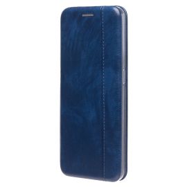 Чехол для Oppo CPH2481 флип боковой кожзам №3 <синий>