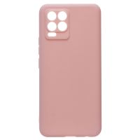 Чехол для Realme RMX3081 силиконовый матовый №5 <розовое золото> ― OnlineBazar.su
