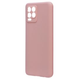 Чехол для Realme RMX3081 силиконовый матовый №5 <розовое золото>