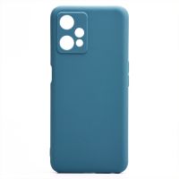 Чехол для Realme RMX3472 силиконовый матовый №5 <небесно-синий> ― OnlineBazar.su