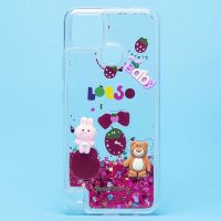 Чехол для Realme RMX3263 силиконовый 3D игрушки <бордовый> ― OnlineBazar.su