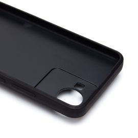 Чехол для Realme RMX3506 силиконовый с картхолдером №8 <коричневый>