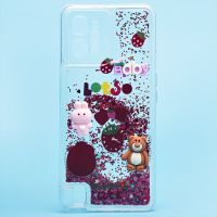 Чехол для Realme RMX3501 силиконовый 3D игрушки <бордовый> ― OnlineBazar.su