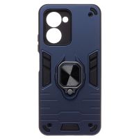 Чехол для Realme C33 силиконовый противоударный с кольцом <синий> ― OnlineBazar.su