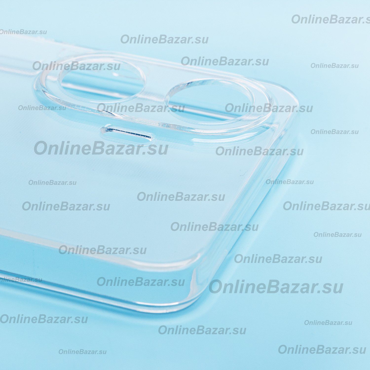 Чехол для Realme C55 силиконовый ультратонкий <прозрачный> ― OnlineBazar.su
