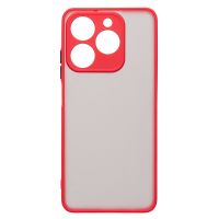 Чехол для Realme C61 пластиковый с окантовкой <красный> ― OnlineBazar.su