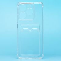 Чехол для Realme C61 силиконовый с картхолдером №2 <прозрачный> ― OnlineBazar.su