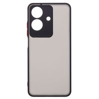Чехол для Realme Note 60x пластиковый с окантовкой <черный> ― OnlineBazar.su