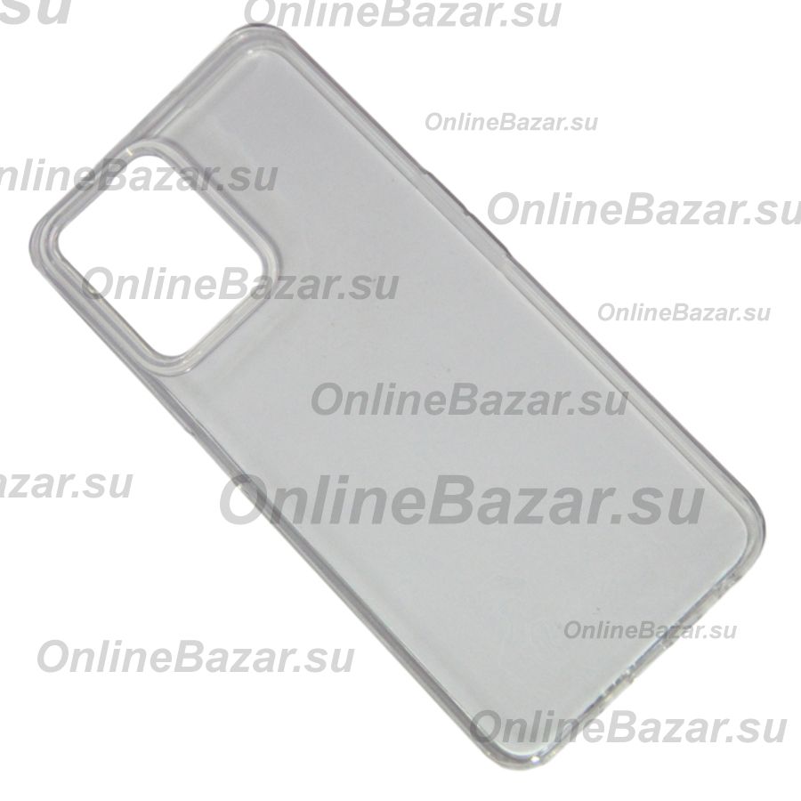 Чехол для Realme RMX3511 силиконовый ультратонкий <прозрачный> ― OnlineBazar.su
