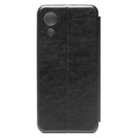 Чехол для Samsung SM-A032F (Galaxy A03 Core) флип боковой кожзам №3 <черный> ― OnlineBazar.su