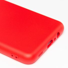 Чехол для Samsung SM-A125F (Galaxy A12) силиконовый Soft Touch 2 <красный>