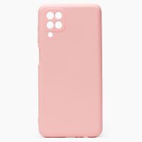 Чехол для Samsung SM-A127F (Galaxy A12 Nacho) силиконовый Soft Touch 2 <светло-розовый> ― OnlineBazar.su
