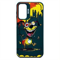 Чехол для Samsung SM-A156B (Galaxy A15 5G) силиконовый (рис. 335/собака) <темно-зеленый> ― OnlineBazar.su