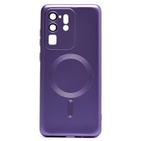 Чехол для Samsung SM-G988B (Galaxy S20 Ultra) силиконовый Matte MagSafe <пурпурный> ― OnlineBazar.su