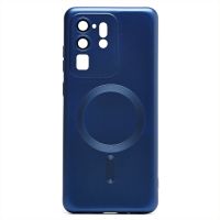Чехол для Samsung SM-G988B (Galaxy S20 Ultra) силиконовый Matte MagSafe <темно-синий> ― OnlineBazar.su