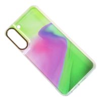 Чехол для Samsung SM-S906B (Galaxy S22 Plus) пластиковый с силиконовым бортиком (рис. 065/007) ― OnlineBazar.su