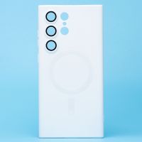 Чехол для Samsung SM-S918B (Galaxy S23 Ultra) силиконовый Matte MagSafe <белый> ― OnlineBazar.su