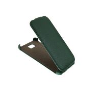 Чехол для Samsung i8750 (Activ S) флип кожзам №1 <зеленый> ― OnlineBazar.su