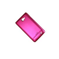 Чехол для Samsung i9103 (Galaxy R) задняя крышка пластиковый прорезиненный Moshi Case Soft Touch <розовый> ― OnlineBazar.su